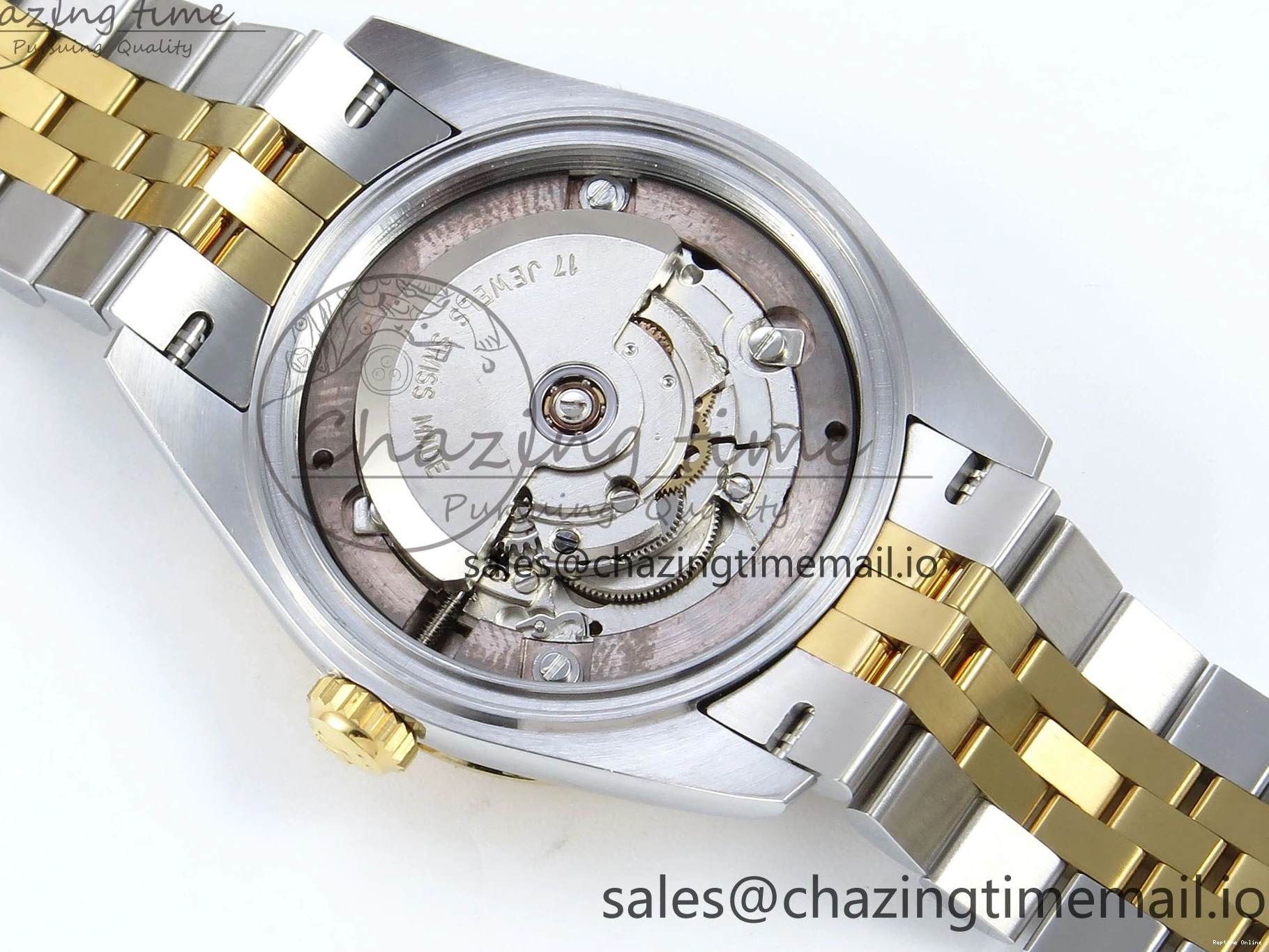 0515 DateJust 31 278383RBR ARF 1:1 Best Edition 904L Steel Brown Diamonds Dial Diamonds Bezel on SS YG Jubilee Bracelet ETA Snug 409